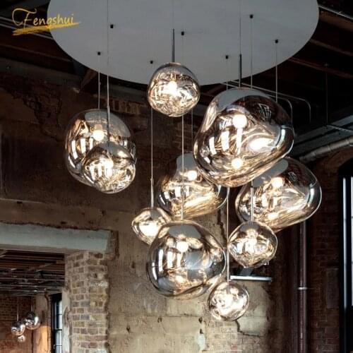Nordic Lava PVC Pendant Lights Lighting Modern Designer Decoration Lamps for Living Room Bar Cafe Loft Home Hanglamp Fixtures