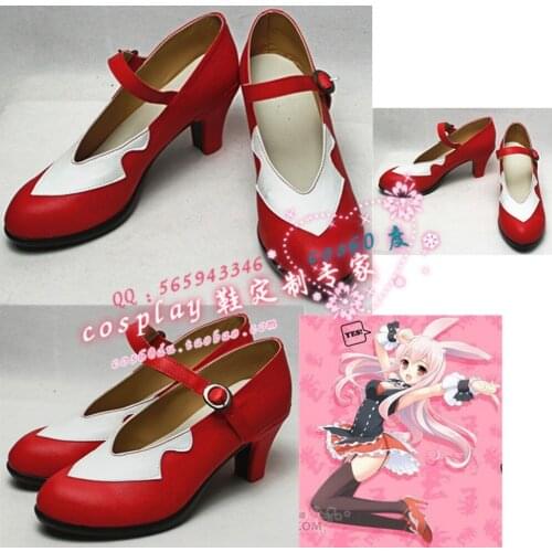 Problem children are coming from another world, aren't they? Kurousagi cosplay Red Shoes S008