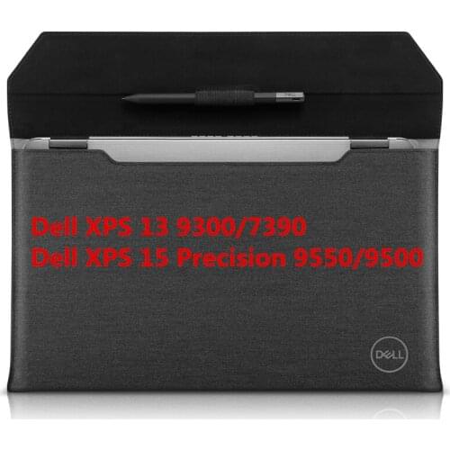 2021 New Original Case for Dell XPS 13 9300/7390 models PU Leather Protective Laptop Cover For Dell XPS 15 Precision 9550/9500