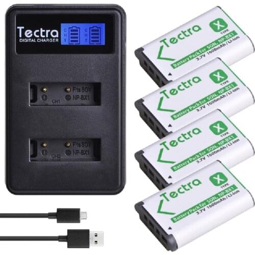 1600mAh battery for sony NP BX1 NP-BX1 npbx1 np bx1 Battery for Sony FDR-X3000R RX100 AS100V AS300 HX400 HX60 AS50 WX350+Charger