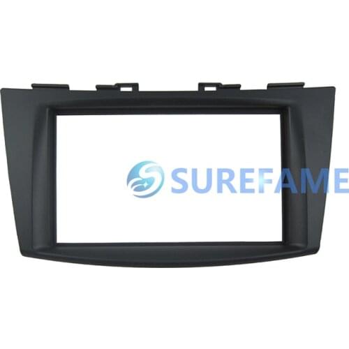 2 Din Car Radio Install Surround Panel for Suzuki Ertiga Headunit Fascia Plate Dash Mount Trim Kit Stereo Facia