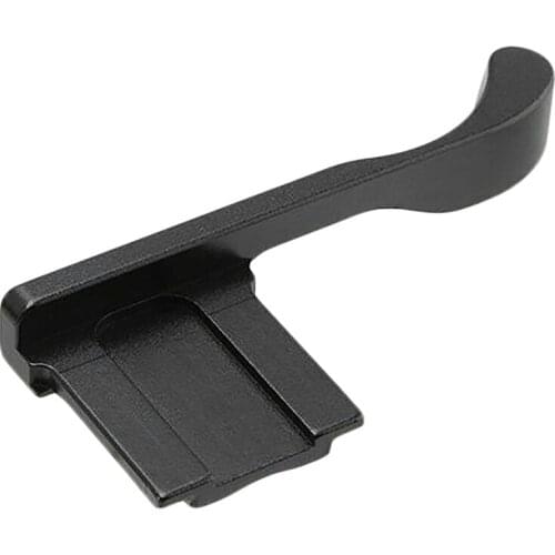 Metal Hot Shoe Cover Thumb Grip for Fujifilm Fuji X100F X100T X70 X30 X-E3 X-A1 X-A2 X-A3 X-A5 X-M1 XA3 XE3 Black