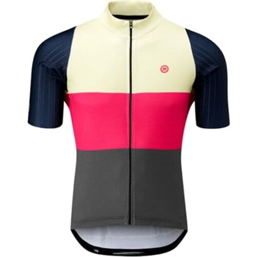Newest Mens Cycling Jersey Race fit short sleeve Pro Team Bike Shirt Best quality Cycling shirt Maillot Ciclismo hombre