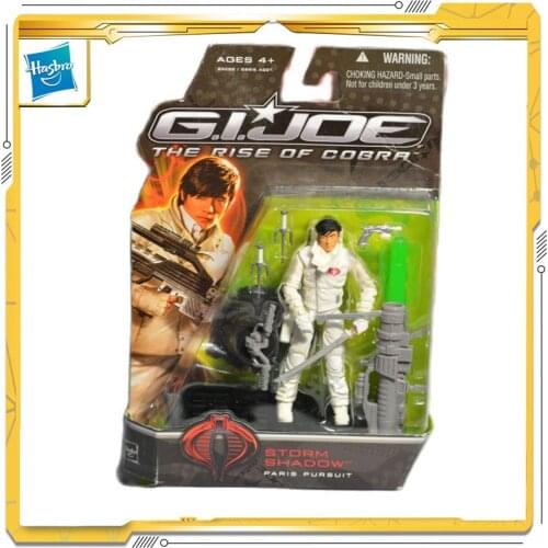 Original Hasbro G.I.Joe ROC THE RISE DF COGRA STORM SHADOW Action & Toy figures Model Toys For Children