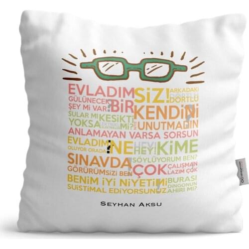 Personalized Teachers Words Satin Pillow-2