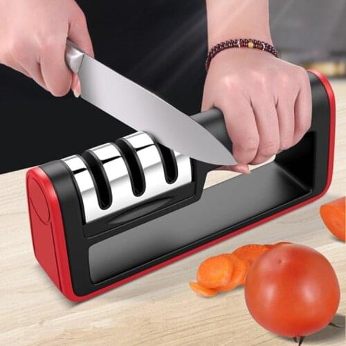 Professional Knife Sharpener Diamond Quick Professional 3 Stages Sharpener Knife Sharpening Tools Sharpening Stone