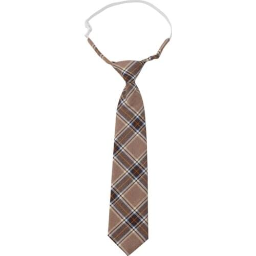 Boys Girls School Uniforms Childrens Ties Plaid Necktie for Kids