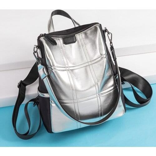 QINRANGUIO Women Backpack Fashion School Bags for Teenage Girls Large Capacity Leather Backpack Women 2020 Backpack Female