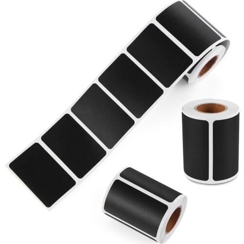 120pcs/roll Erasable Blackboard Sticker Craft Kitchen Jars Organizer Labels Chalkboard Chalk Board Sticker Stationery Supplies