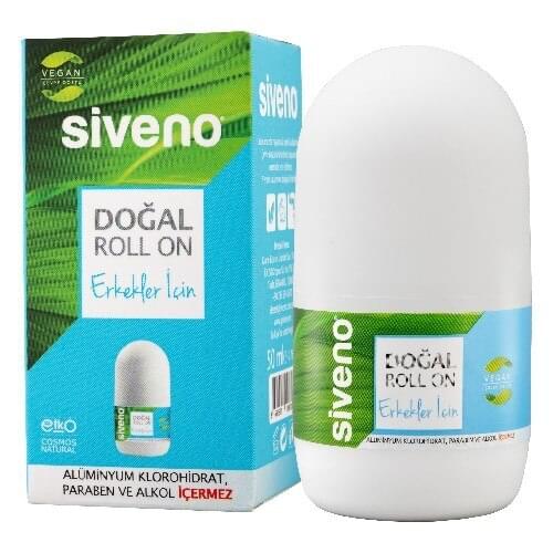 2 Pack Siveno Natural Roll On Men For 50 Ml New