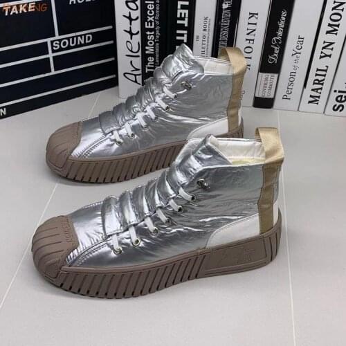 2021 Spring Autumn Men Martin Boots Increased Boots Fashion Casual Shoes Board Shoes High Quality Outdoor Boots British Style