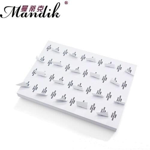 A4 Die Cutting Sticker Paper Adhesive Label Paper