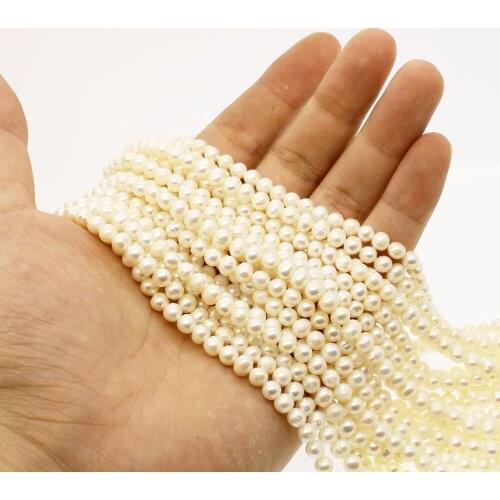 Natural freshwater pearls 4-5mm Baroque loose beads Star jewelry making DIY necklaces Bracelets Earrings Jewelry accessories