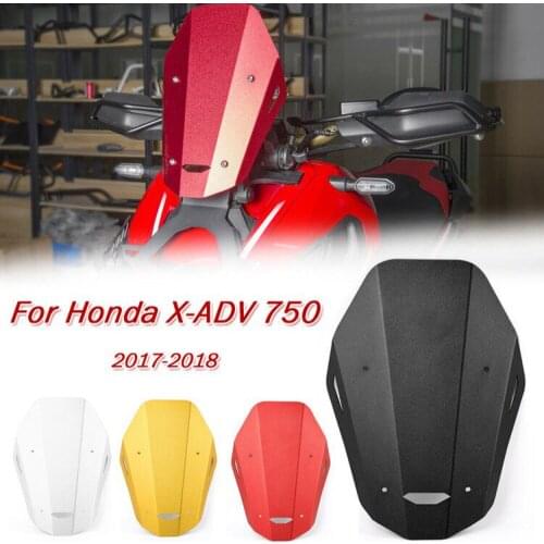 For X-ADV 750 Motorcycle CNC Aluminum Windscreen Windshield Fly Screen for Honda X-ADV X ADV 750 2017 2018 2019