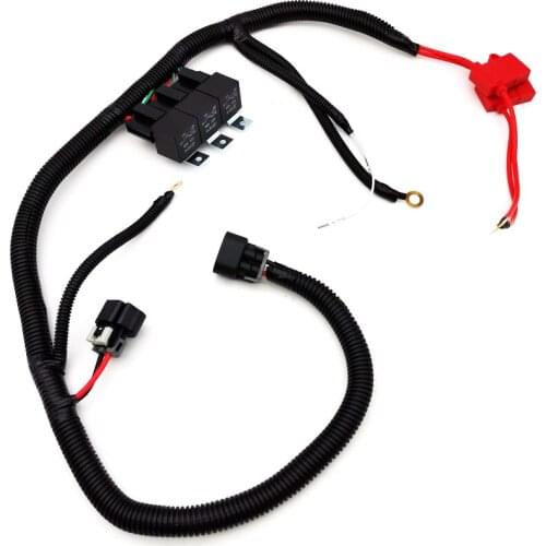 Dual Electric Fan Upgrade Wiring Harness 7L5533A226T for GM truck ECU Control 1999–2006