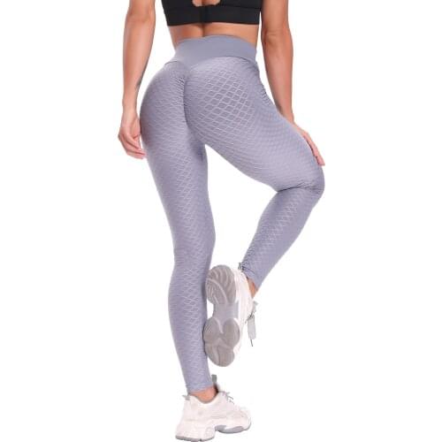 High Elastic Diamond Mesh Cross Waist Leisure Fitness Sports Yoga Pants Super Stretchy Fitness Leggings Women Running Pants