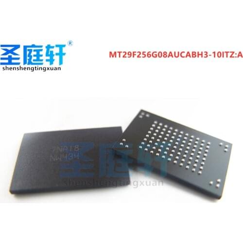 MT29F256G08AUCABH3-10ITZ: A BGA-100 package NAND flash SLC 256G
