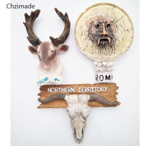 Lychee Life European Tourist Attractions Cartoon Australia Fridge Magnetic Handmade Magnet Refrigerator Stickers Diy Craft