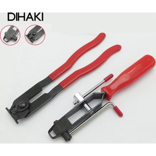 2 pcs Joint Starter Clamp Pliers Multi-Function Band Banding Hand Tool Automobile Joint Boot Clamps Pliers Auto Car Banding Tool