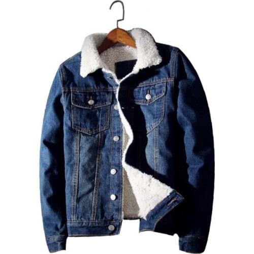 Men Thicker Winter Denim Jackets And Fashion Coat Warm Mens Jean Jackets Outwear Male Cowboy Plus Size 6xl