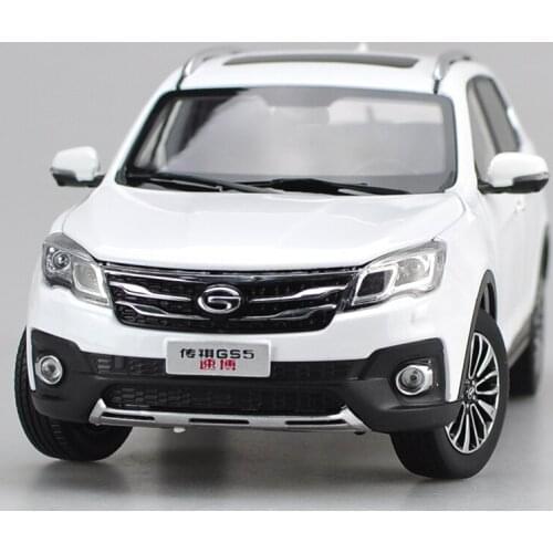Original factory authentic 1:18 GAC White Trumpchi GS5 SUPER TRUMPCHI off-road vehicle diecast car model with small gift