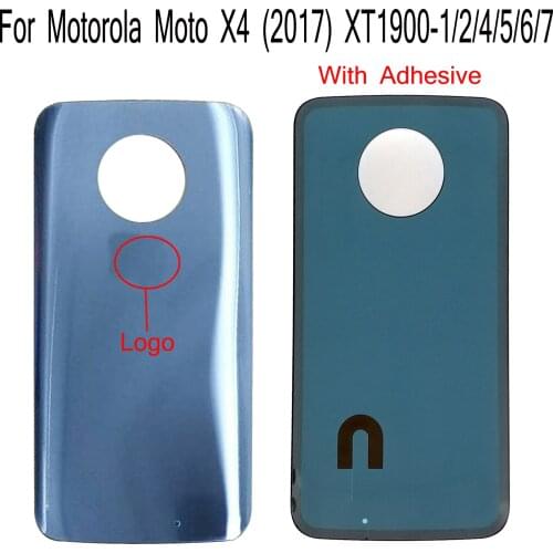 Shyueda 100% Orig New For Motorola Moto X4 (2017) XT1900-1 XT1900-2 XT1900-4 XT1900-5-6-7 Rear Back Door Housing Battery Cover