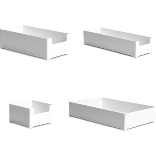 Office Storage Kitchen Bathroom Makeup Desk Organization Drawer Divider Closet Organizers Boxes GXMA