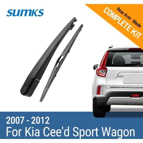 SUMKS Rear Wiper & Arm for KIA Cee'd Sport Wagon 2007 2008 2009 2010 2011 2012
