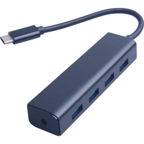 USB Type C HUB To 4 Ports USB USB 3.0 Power Adapter For MacBook Laptop PC Samsung Galaxy Huawei 4 Ports USB-C HUB Splitter Hab