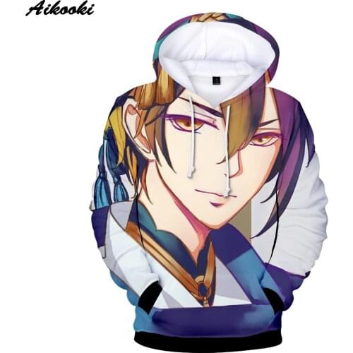 Be well received Mens 3D Hoodies Touken Ranbu Online Anime Men Women Sweatshirts Fashion Print 3D Boys Girls Hoodies sweatshirt