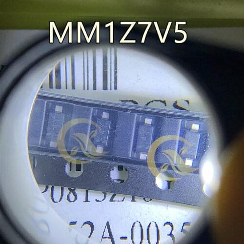 20PCS MM1Z7V5 SOD123 7.5 V printing 4 y 1206 zener diode original products