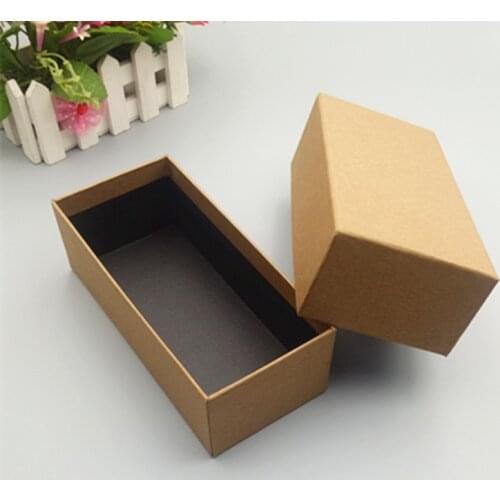 9*19*6.5cm Black Cardboard Box Bracelet/Necklace Jewelry Box ring,necklace,earring packing /watch drive gift box100pcs/lot