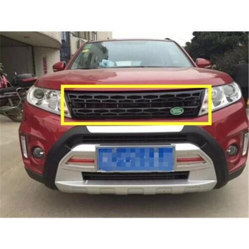 Car accessories ABS Front Grille Around Trim Racing Grills Trim Car styling For Suzuki Vitara 2015 -2018 1PCS