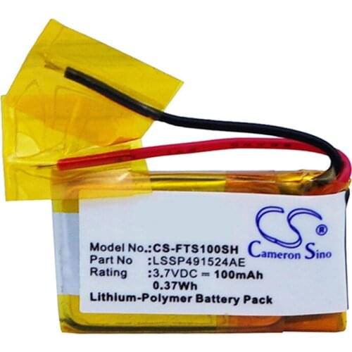 CameronSino for FITBIT Surge LSSP491524AE Smartwatch Battery