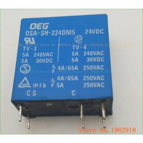 OSA-SH-224DM5 24VDC 5A 6 0SA-SS-224DM3