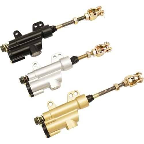 Mati Rear Hydraulic Brake Master Cylinder Pump for 50cc 70cc 110cc 125cc 140cc ATV Dirt Pit Bike SSR Rear Brake Cylinder Pump