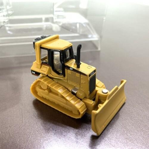 11CM Diecast Alloy 1:87 Scale Bulldozer Excavator Model CAT D5M Grader Collection Souvenir Ornaments Display Vehicle Boys Gift