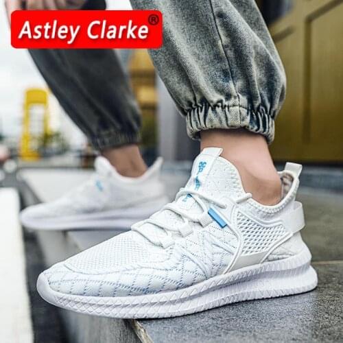 Summer 2021 Men Platform Sneakers Light Comfortable Sports Mesh Running White Casual Tennis Shoes Big Size Zapatillas Hombre