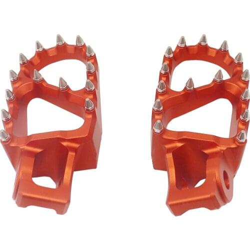 For KTM EXC SX XC XCW XCF SXF EXCF 125 250 300 350 450 500 16- 21 Motorcross Motorcycle Foot Pegs Rest FootRest Footpegs Pedals
