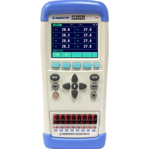Thermocouple Temperature data logger recorder AT4202