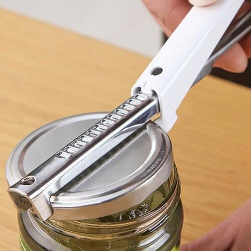 Adjustable Stainless Steel Can Bottle Lid Jar Opener Manual Home Kitchen Tool