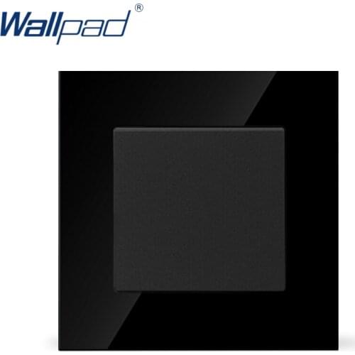 Reset Swtich Wallpad Luxury 1 Gang Reset Crystal Glass UK 110-250V Push Button Switch Momentary Control Switch