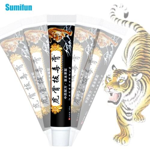 Sumifun 30g Herbal Tiger Balm Ointment Rheumatoid Arthritis Joint Back Pain Patch Anakgesic Black Tiger P1093