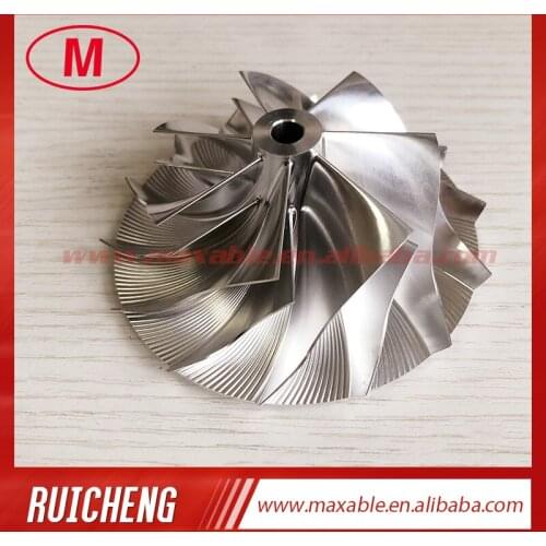 TD06 reverse 62.30/86.15mm 7+7 blades high performance turbo billet/milling/aluminum 2618 compressor wheel for Racing