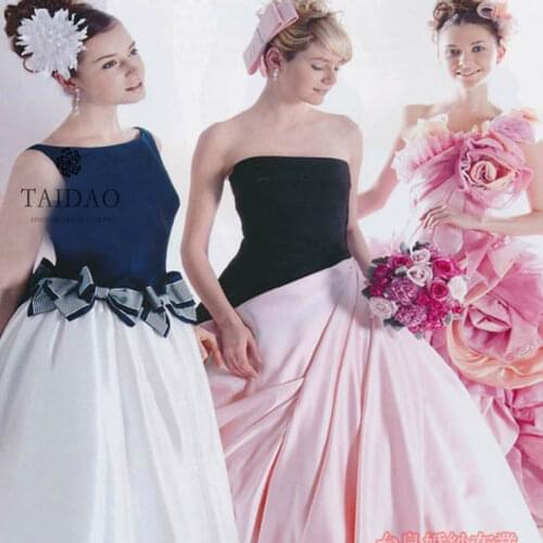 150x100cm Wedding Dress Fabric Satin Thick Pure Color Cloth Diy Yarn Curtain Clothes High Density Lintfree Wear Resistant 280g/m