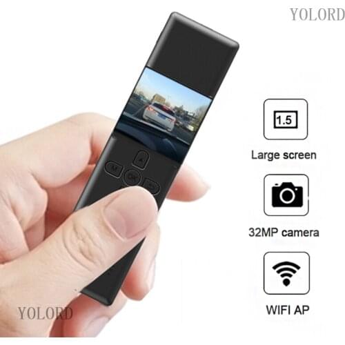 1.5inch 32MP 1296P wifi car camera IR Night Vision mini dv dvr Video Recorder Security Clip comcorder 128GB/256GB