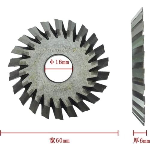 Inserted carbide cutter 0116I.C.C. Inlaid alloy cutter for WENXING horizontal key copy machines 216.218-B.218-D.218-E.218-F.288C