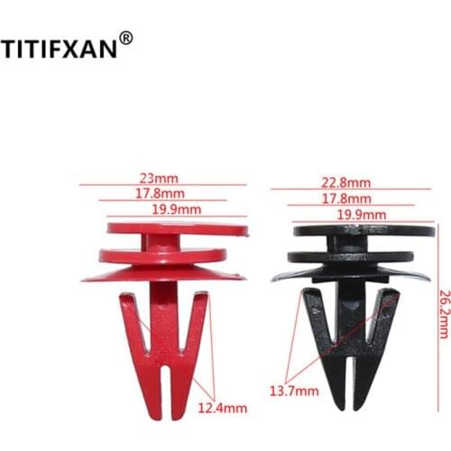 10PCS Car bottom beam sill threshold side skirt guard plate fasteners clips for BMW Mini 09-14 year Cooper 1.6L R52 rivet