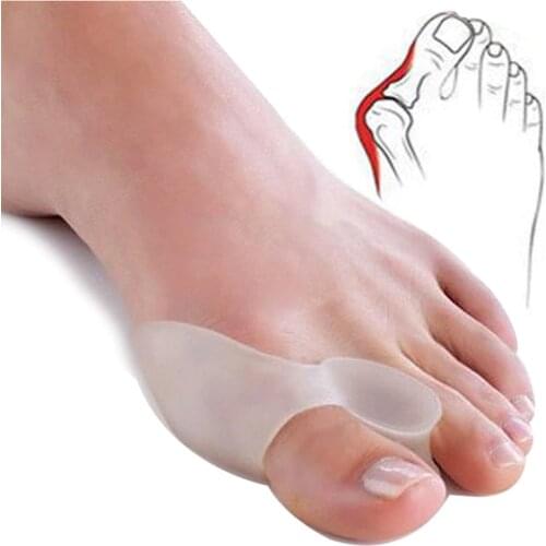 10pcs Bunion Cushion Protector Bunion Corrector Pads With Separator For Big Toe Gel Shield For Foot Pain Relief