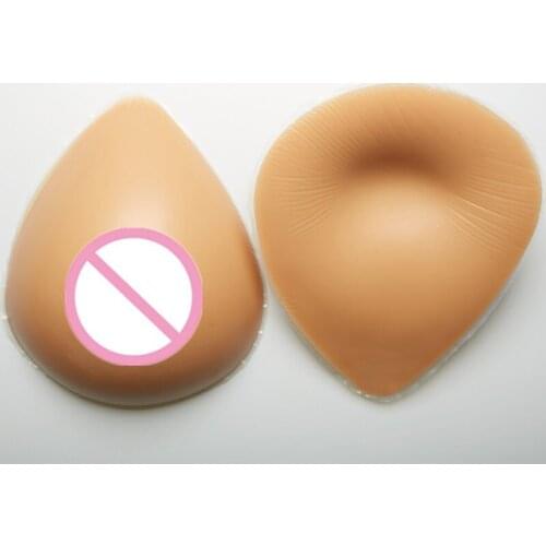 1600g Beige Breast Form Silicone Transgender Shemale Crossdresser Very Soft BreastTransvestite CD Form